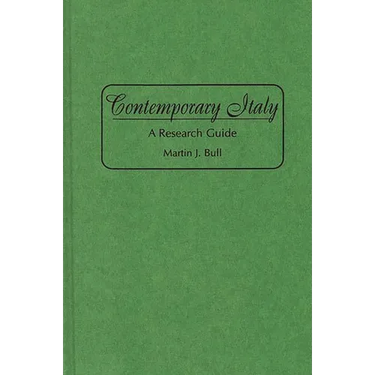 Contemporary Italy: A Research Guide