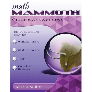 Math Mammoth Grade 8 Answer Keys