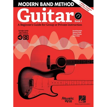 Modern Band Method - Guitar, Book 1: A Beginner's Guide for Group or Private Instruction (Bk/Online Audio)