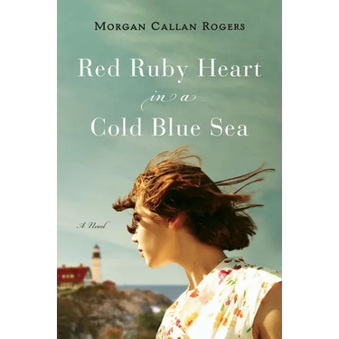 Red Ruby Heart in a Cold Blue Sea