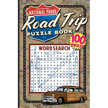 Great American National Parks Road Trip Puzzle Book