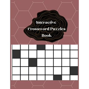 Interactive Crossword Puzzles Books: Easy Crossword Puzzles with Answers