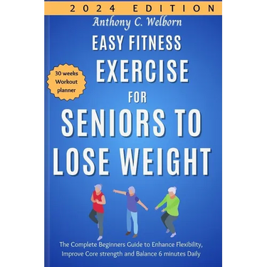 Easy Fitness Exercise for Seniors to Lose Weight: The Complete Beginners Guide to Enhance Flexibility, Improve Core strength and Balance 6 minutes Dai