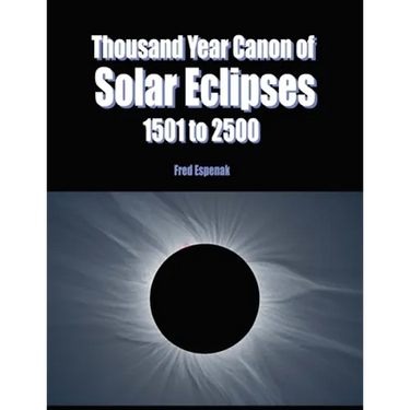 Thousand Year Canon of Solar Eclipses 1501 to 2500