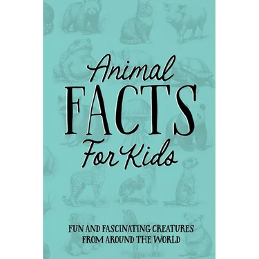 Animal Facts for Kids Softcover Book