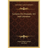 Lectures On Dramatic Art And Literature