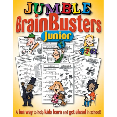 Jumble Brainbusters Junior: Because Learning Can Be Fun!