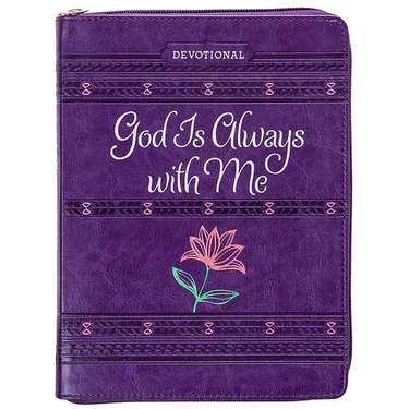 God Is Always with Me Ziparound Devotional: 365 Daily Devotional