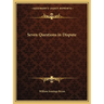 Seven Questions in Dispute