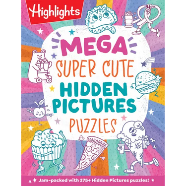 Mega Super Cute Hidden Pictures Puzzles: The Biggest and Cutest Book of Picture Puzzles Ever Featuring Thousands of Adorable Hidden Objects for Kids 6