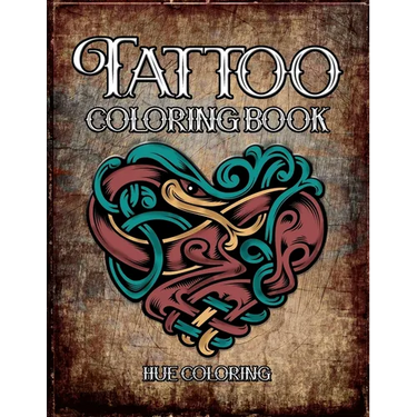 Tattoo Coloring Book: Modern Tattoo Designs