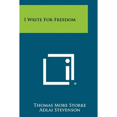 I Write for Freedom