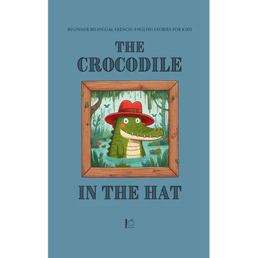 The Crocodile in the Hat: Beginner Bilingual French-English Stories For Kids
