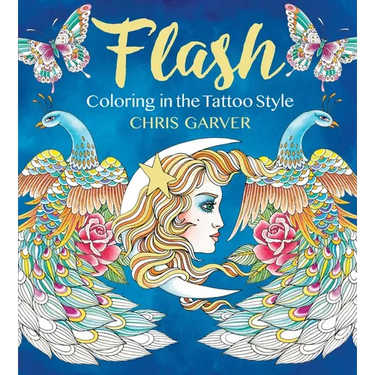 Flash: Coloring in the Tattoo Style