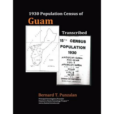 1930 Population Census of Guam: Transcribed