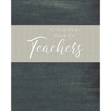 Lesson Plan Book for Teachers