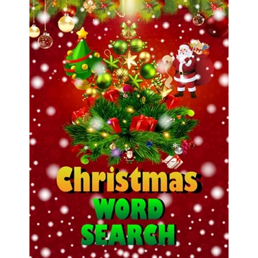 Christmas word search.: Easy Large Print Puzzle Book for Adults, Kids & Everyone for the 25 Days of Christmas.