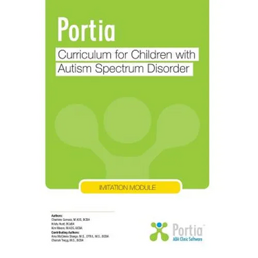 Portia Curriculum - Imitation: Curriculum for Children with Autism Spectrum Disorder