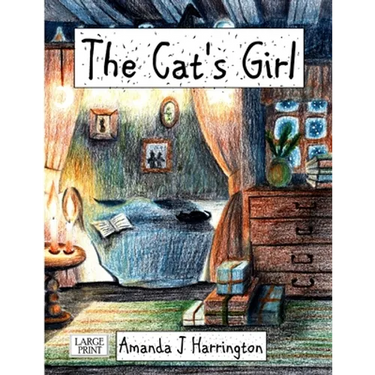 The Cat's Girl Large Print