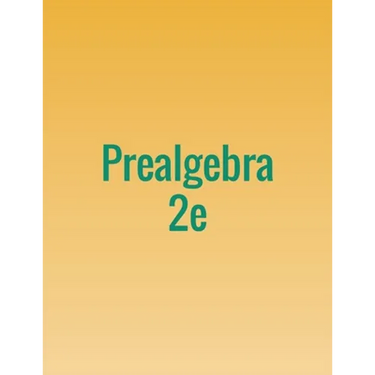 Prealgebra 2e