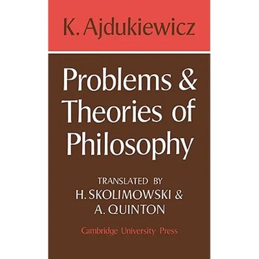 Problems and Theories of Philosophy