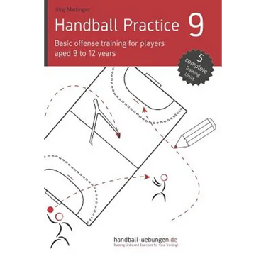 Handball Practice 9 - Basic offense training for players aged 9 to 12 years