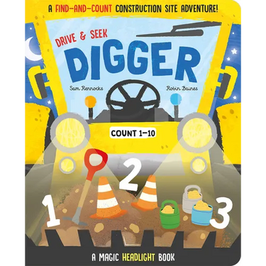 Drive & Seek Digger - A Magic Find & Count Adventure