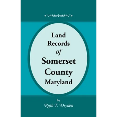 Land Records of Somerset County, Maryland