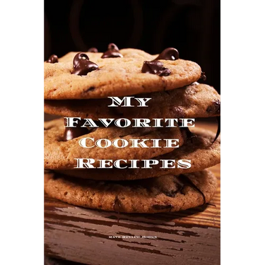 My Favorite Cookie Recipes: Love making cookies this book is for you. Keep track of your favorite cookie recipes, 6"x9" format 100 writable pages,