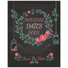 Important Dates Book: Save The Date: Your Life will be better and Never miss an appointment. Then you know The important Dates Book behind your succes