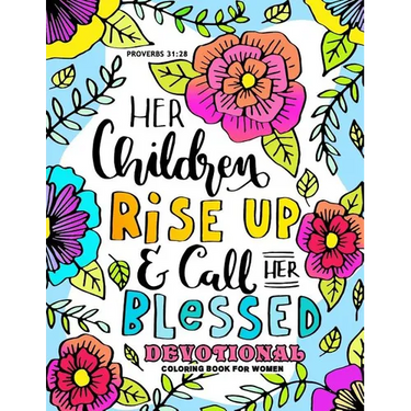 Devotional Coloring book for Women: Bible Verse & Christian Coloring Book