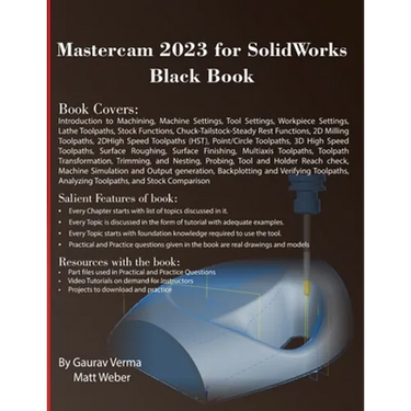 Mastercam 2023 for SolidWorks Black Book