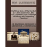 Dart Drug Corp. of Maryland Et Al. V. Ellis Gadol Et Al., Etc. U.S. Supreme Court Transcript of Record with Supporting Pleadings