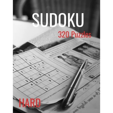 Soduko Puzzle Book: Hard Difficulty