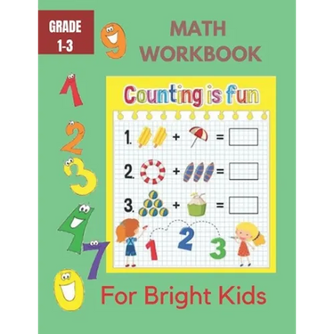 Math Workbook For Bright Kids: More than Counting Math Activities For Preschool and Kindergarten