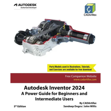 Autodesk Inventor 2024: A Power Guide for Beginners and Intermediate Users