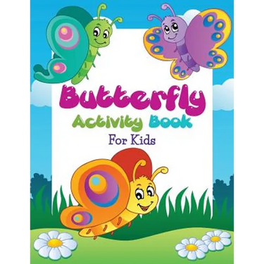 Butterfly Activity Book For Kids