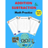 Addition and Subtraction Math Practice Grade 2&3: Math Game Book with Subtracting and Adding Double Digits