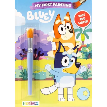 Bluey Colortivity: My First Painting