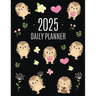 Hedgehog Daily Planner 2025: Make 2025 a Productive Year! Funny Forest Animal Hoglet Organizer: January-December