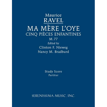 Ma mère l'oye, M.77: Study score