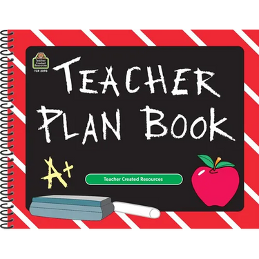 Chalkboard Teacher Plan Book