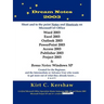 Dream Notes 2003: Short and to the Point Notes and Shortcuts on Microsoft's Office