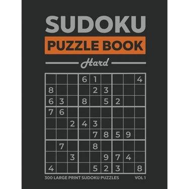 Sudoku Puzzle Book 300 Hard