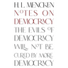 Notes on Democracy (Warbler Classics Annotated Edition)