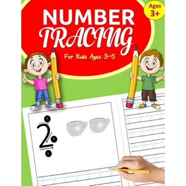Number Tracing Books for Kids ages 3-5: Number Tracing Book for Preschoolers: Number Writing Practice for Kindergarten and kids ages 3-5 + bonus pages