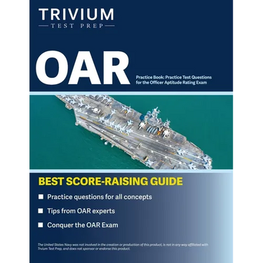 OAR Practice Book: Practice Test Questions for the Officer Aptitude Rating Exam