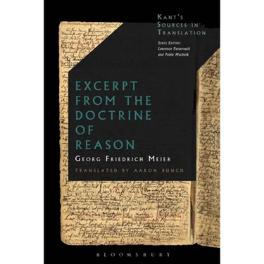 Excerpt from the Doctrine of Reason