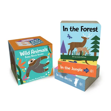 Baby Block Books: Wild Animals