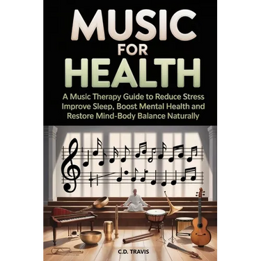 Music for Health: A Music Therapy Guide to Reduce Stress, Improve Sleep, Boost Mental Health, and Restore Mind-Body Balance Naturally